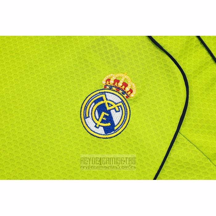 Chandal del Real Madrid Manga Corta 2025-2026 Verde - Pantalon Corto